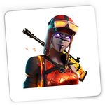 PC, gaming si accesorii - Periferice PC - Mousepad - Mousepad Gaming Blaze Skin Fortnite Scar, 21x19 cm - Infinity.ro