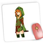 PC, gaming si accesorii - Periferice PC - Mousepad - Mousepad Gaming Minecraft Anime Cool Creeper, 21x19 cm - Infinity.ro