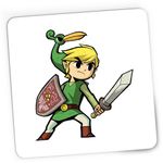 PC, gaming si accesorii - Periferice PC - Mousepad - Mousepad Gaming Link Warrior Legend of Zelda Breath, 21x19 cm - Infinity.ro