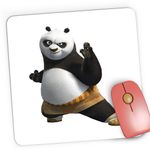 PC, gaming si accesorii - Periferice PC - Mousepad - Mousepad Gaming Kung Fu Panda Po Ninja Jedi Animation, 21x19 cm - Infinity.ro