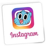 PC, gaming si accesorii - Periferice PC - Mousepad - Mousepad Gaming Gumball Bebe Instagram Creator Insta Story, 21x19 cm - Infinity.ro