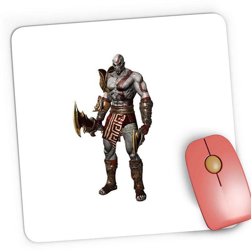 PC, gaming si accesorii - Periferice PC - Mousepad - Mousepad Gaming Mortal Kombat God of War PlayStation 4 Sword, 21x19 cm - Infinity.ro