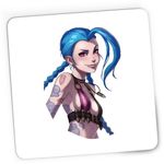 PC, gaming si accesorii - Periferice PC - Mousepad - Mousepad Gaming Jinx League of Legends Champion TikTok, 21x19 cm - Infinity.ro