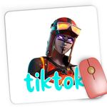 PC, gaming si accesorii - Periferice PC - Mousepad - Mousepad Gaming Blaze Fortnite Tiktok Skin, 21x19 cm - Infinity.ro