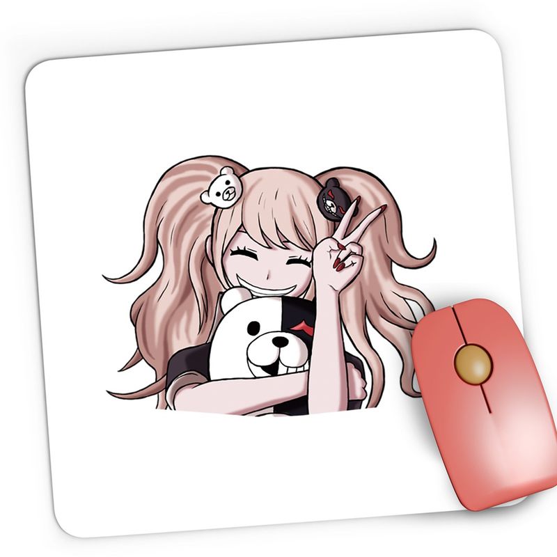 PC, gaming si accesorii - Periferice PC - Mousepad - Mousepad Gaming Danganronpa Junko Enoshima Bad Girl Killer, 21x19 cm - Infinity.ro