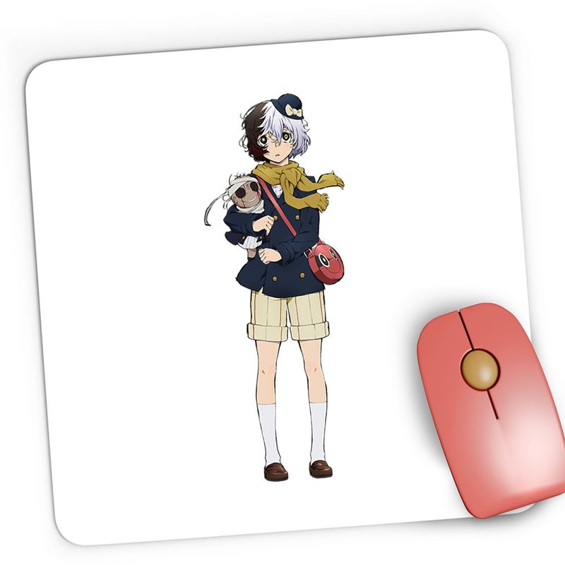 PC, gaming si accesorii - Periferice PC - Mousepad - Mousepad Gaming Bungo Stray Dogs Dogra Magra Plus Anime, 21x19 cm - Infinity.ro