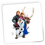 PC, gaming si accesorii - Periferice PC - Mousepad - Mousepad Gaming Elsa Frozen Anna Olaf Hans, 21x19 cm - Infinity.ro