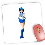 PC, gaming si accesorii - Periferice PC - Mousepad - Mousepad Gaming Mercur Sailor Moon Manga Anime, 21x19 cm - Infinity.ro