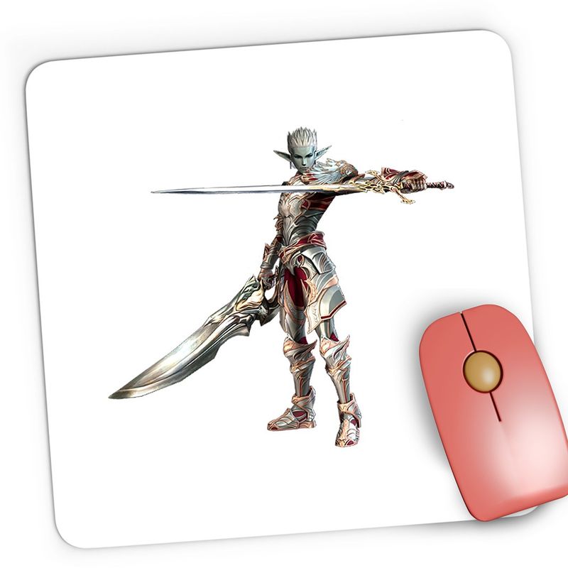 PC, gaming si accesorii - Periferice PC - Mousepad - Mousepad Gaming Lineage Revolution Blade Soul, 21x19 cm - Infinity.ro