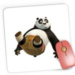 PC, gaming si accesorii - Periferice PC - Mousepad - Mousepad Gaming Kung Fu Panda Po Sumo Judo, 21x19 cm - Infinity.ro