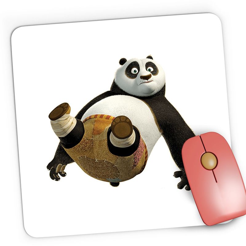 PC, gaming si accesorii - Periferice PC - Mousepad - Mousepad Gaming Kung Fu Panda Po Sumo Judo, 21x19 cm - Infinity.ro
