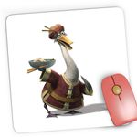 PC, gaming si accesorii - Periferice PC - Mousepad - Mousepad Gaming Kung Fu Panda Chef Bucatar Desene Animate, 21x19 cm - Infinity.ro