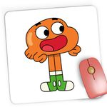 PC, gaming si accesorii - Periferice PC - Mousepad - Mousepad Gaming Darwin Watterson Gumball Pestisor, 21x19 cm - Infinity.ro