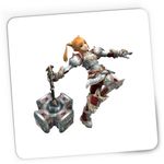 PC, gaming si accesorii - Periferice PC - Mousepad - Mousepad Gaming Lineage II Dwarf Lady Server Aion, 21x19 cm - Infinity.ro