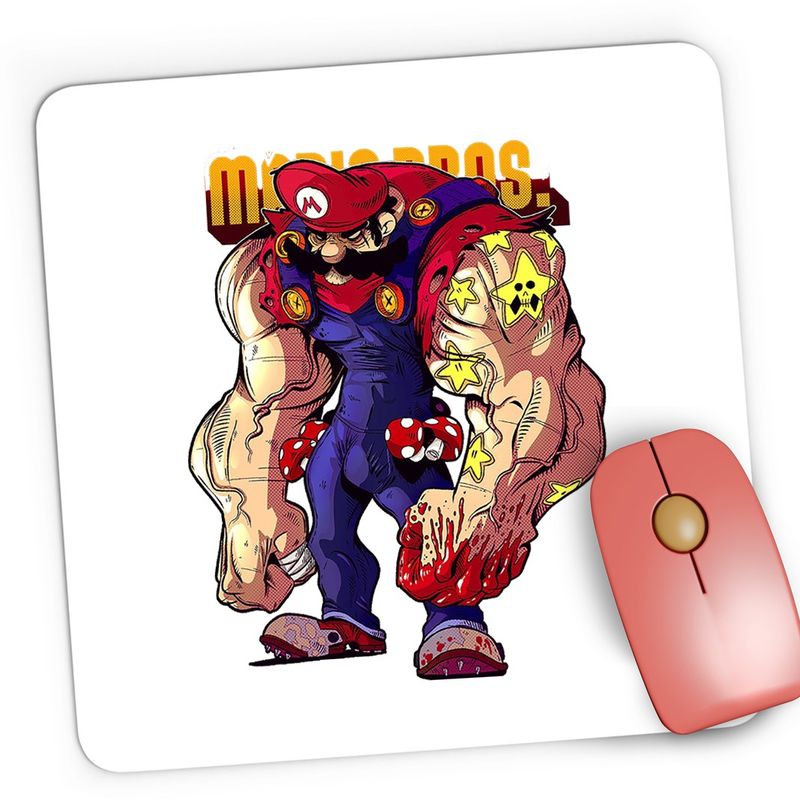 PC, gaming si accesorii - Periferice PC - Mousepad - Mousepad Gaming Super Mario Bros Demon Evil Joker Kart, 21x19 cm - Infinity.ro