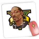 PC, gaming si accesorii - Periferice PC - Mousepad - Mousepad Gaming Snoop Dogg GTA5, 21x19 cm - Infinity.ro