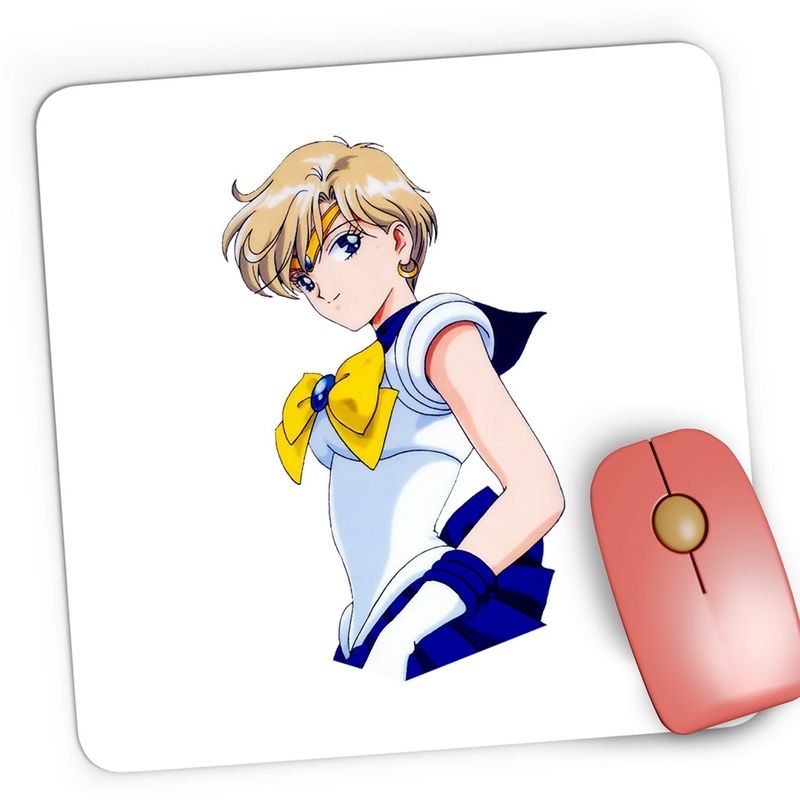 PC, gaming si accesorii - Periferice PC - Mousepad - Mousepad Gaming Sailor Moon Uranus Haruna Tenou, 21x19 cm - Infinity.ro