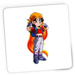 PC, gaming si accesorii - Periferice PC - Mousepad - Mousepad Gaming Dragon Ball Z Pan SuperGirl Cool Anime, 21x19 cm - Infinity.ro