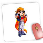 PC, gaming si accesorii - Periferice PC - Mousepad - Mousepad Gaming Dragon Ball Z Pan SuperGirl Cool Anime, 21x19 cm - Infinity.ro