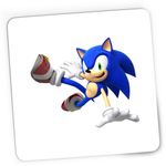 PC, gaming si accesorii - Periferice PC - Mousepad - Mousepad Gaming Sonic Hedgehog Salt Energie Video Game, 21x19 cm - Infinity.ro