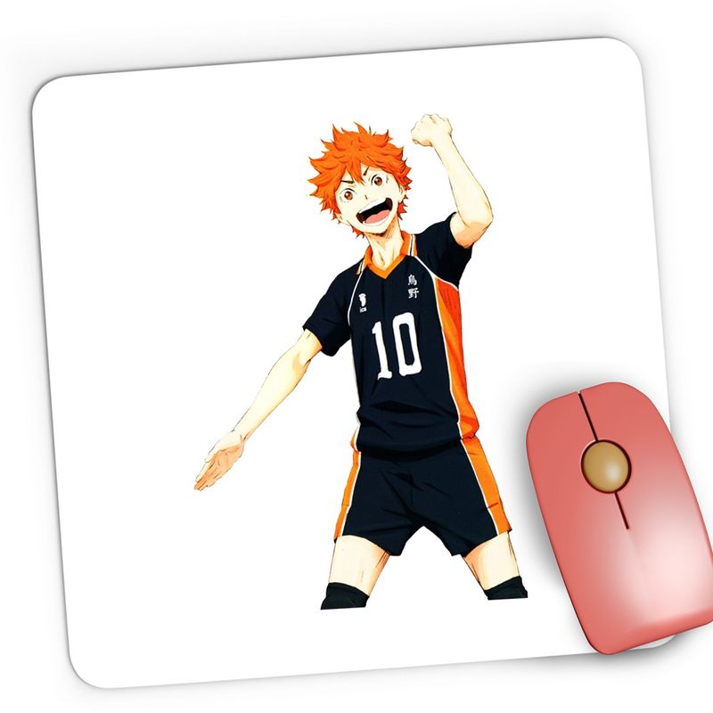 PC, gaming si accesorii - Periferice PC - Mousepad - Mousepad Gaming Shoyo Hinata Haikyu!! Anime Haikyuu Manga, 21x19 cm - Infinity.ro
