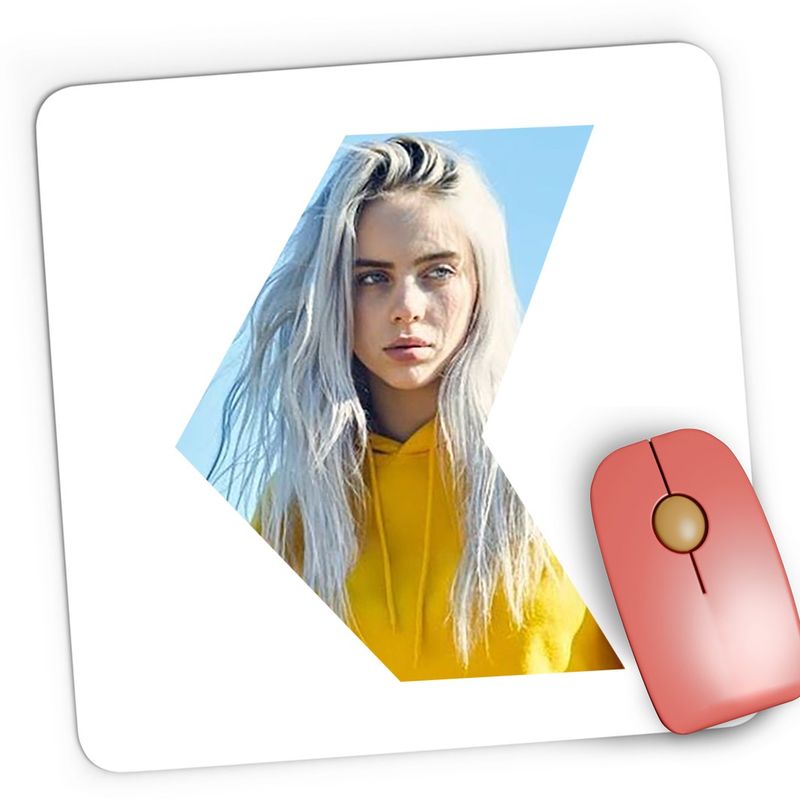 PC, gaming si accesorii - Periferice PC - Mousepad - Mousepad Gaming Billie Eilish Bury A Friend, 21x19 cm - Infinity.ro