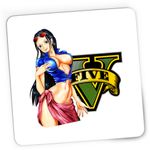 PC, gaming si accesorii - Periferice PC - Mousepad - Mousepad Gaming GTA Girl One Piece Nico Robin Devil, 21x19 cm - Infinity.ro