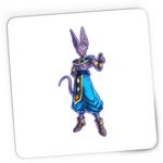 PC, gaming si accesorii - Periferice PC - Mousepad - Mousepad Gaming Dragon Ball Z Lord Veerus Egipt Cat, 21x19 cm - Infinity.ro