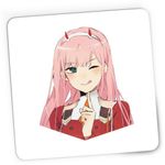 PC, gaming si accesorii - Periferice PC - Mousepad - Mousepad Gaming Android Robot Human Klaxo Zero Two, 21x19 cm - Infinity.ro