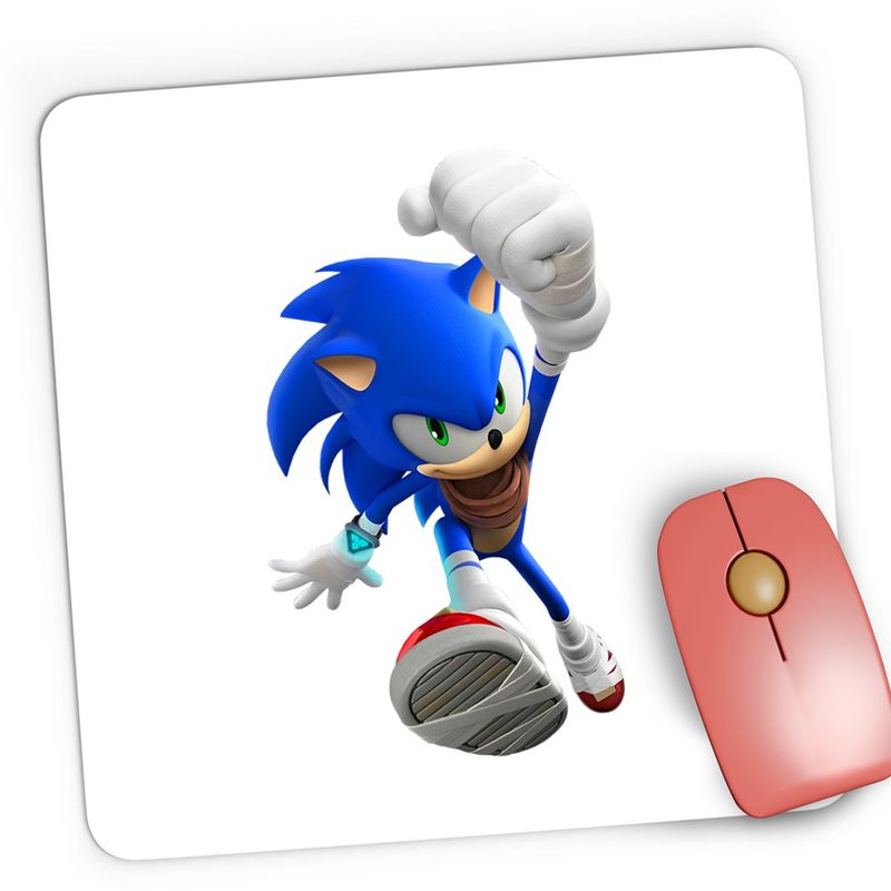 PC, gaming si accesorii - Periferice PC - Mousepad - Mousepad Gaming Sonic the Hedgehog Gamer Play, 21x19 cm - Infinity.ro