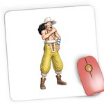 PC, gaming si accesorii - Periferice PC - Mousepad - Mousepad Gaming One Piece God Usopp Syrup Village Anime, 21x19 cm - Infinity.ro