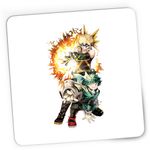 PC, gaming si accesorii - Periferice PC - Mousepad - Mousepad Gaming Hero Academia Katsuki Bakugou Anime, 21x19 cm - Infinity.ro