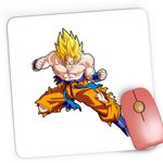 PC, gaming si accesorii - Periferice PC - Mousepad - Mousepad Gaming Christmas Anime Dragon Ball Z Goku Love Gift, 21x19 cm - Infinity.ro