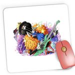PC, gaming si accesorii - Periferice PC - Mousepad - Mousepad Gaming One Piece Brook Soul King Anime Manga, 21x19 cm - Infinity.ro