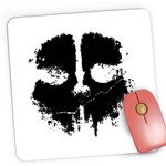 PC, gaming si accesorii - Periferice PC - Mousepad - Mousepad Gaming Call of Duty Black Mask Ghosts Skull, 21x19 cm - Infinity.ro