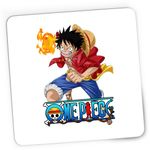 PC, gaming si accesorii - Periferice PC - Mousepad - Mousepad Gaming Eiichiro Oda One Piece Monkey D Luffy Pirate Captain, 21x19 cm - Infinity.ro