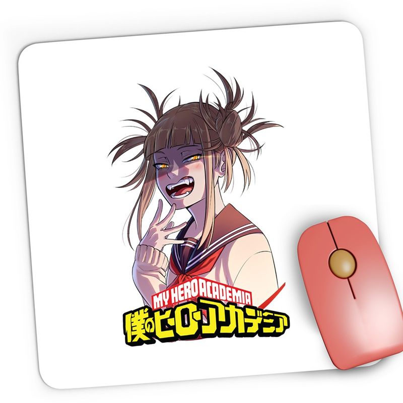 PC, gaming si accesorii - Periferice PC - Mousepad - Mousepad Gaming Himiko Toga My Hero Academia Anime Manga, 21x19 cm - Infinity.ro