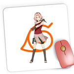 PC, gaming si accesorii - Periferice PC - Mousepad - Mousepad Gaming Naruto Sakura Haruno Sasuke Anime Manga, 21x19 cm - Infinity.ro