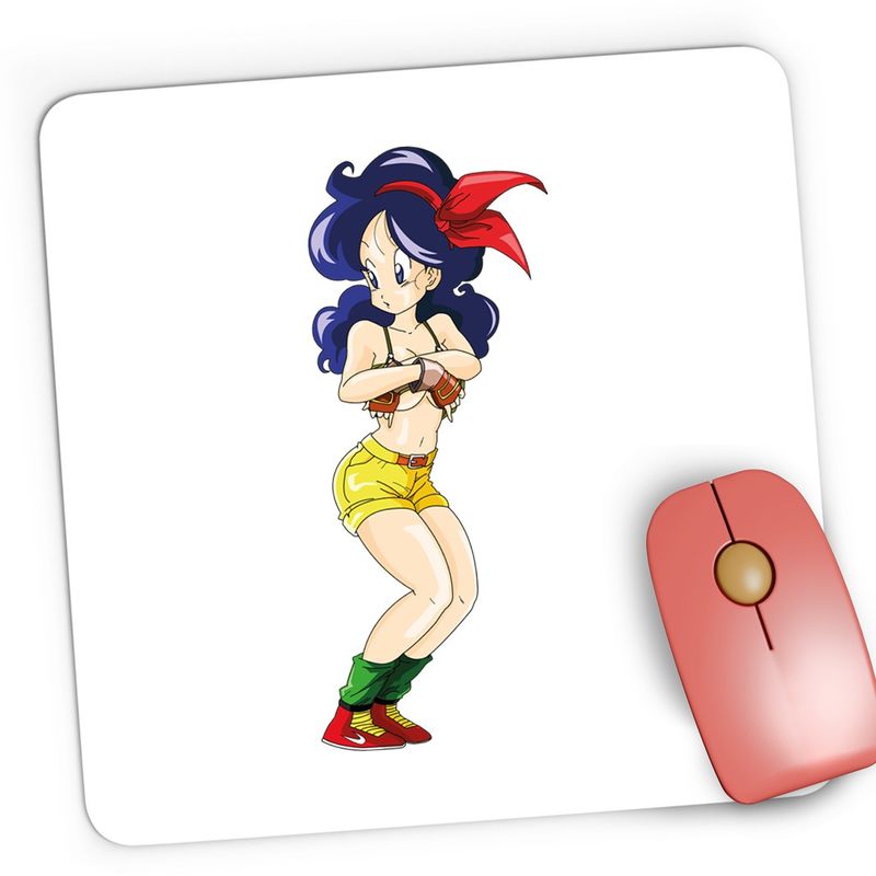 PC, gaming si accesorii - Periferice PC - Mousepad - Mousepad Gaming Dragonball Launch Soacra Sefa Anime Girl, 21x19 cm - Infinity.ro