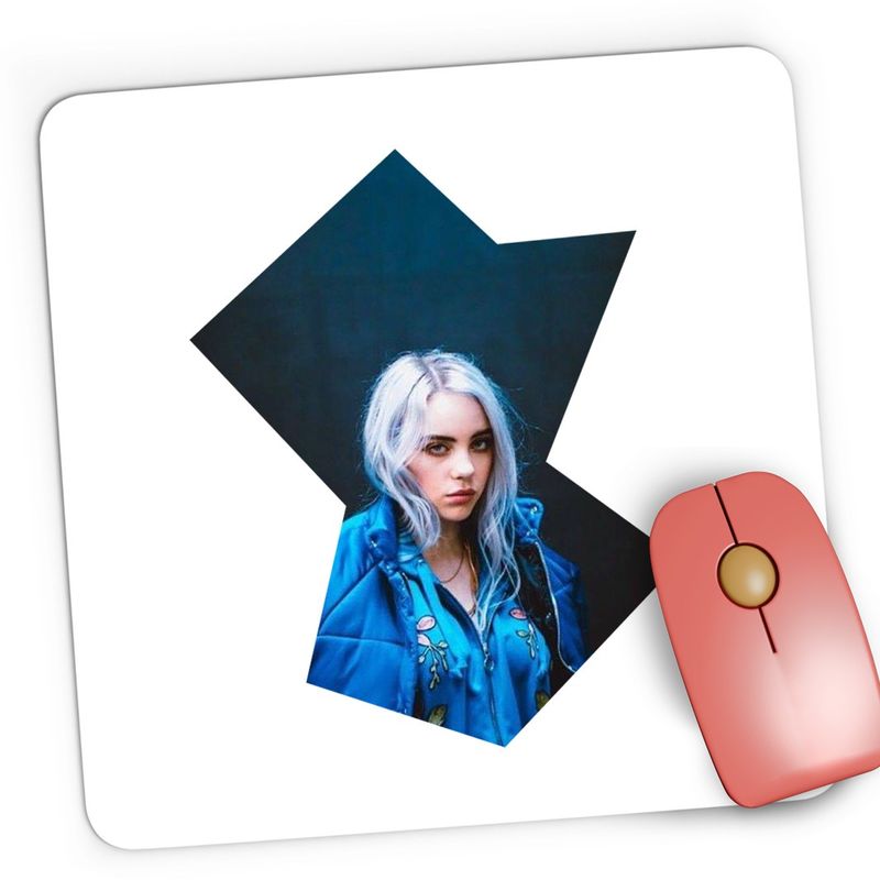 PC, gaming si accesorii - Periferice PC - Mousepad - Mousepad Gaming Billie Eilish Dark Pop Music, 21x19 cm - Infinity.ro