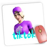 PC, gaming si accesorii - Periferice PC - Mousepad - Mousepad Gaming Branded Brigadier Fortnite Tiktok, 21x19 cm - Infinity.ro