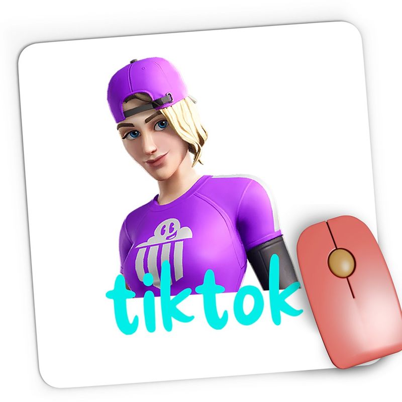 PC, gaming si accesorii - Periferice PC - Mousepad - Mousepad Gaming Branded Brigadier Fortnite Tiktok, 21x19 cm - Infinity.ro