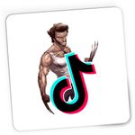 PC, gaming si accesorii - Periferice PC - Mousepad - Mousepad Gaming Wolverine Logan X Men TikTok Tik Tok, 21x19 cm - Infinity.ro