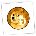 PC, gaming si accesorii - Periferice PC - Mousepad - Mousepad Gaming Dogecoin Crypto, 21x19 cm - Infinity.ro