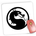PC, gaming si accesorii - Periferice PC - Mousepad - Mousepad Gaming Mortal Kombat Reptile  Deception Arte Martiale Kungfu, 21x19 cm - Infinity.ro