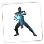 PC, gaming si accesorii - Periferice PC - Mousepad - Mousepad Gaming Mortal Kombat Blue Magic Gamer World, 21x19 cm - Infinity.ro