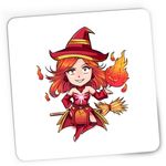 PC, gaming si accesorii - Periferice PC - Mousepad - Mousepad Gaming Dota 2 Lina Slayer Hero Fan Art Chibi, 21x19 cm - Infinity.ro