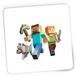 PC, gaming si accesorii - Periferice PC - Mousepad - Mousepad Gaming Dog Steve Alex Minecraft, 21x19 cm - Infinity.ro