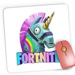 PC, gaming si accesorii - Periferice PC - Mousepad - Mousepad Gaming Fortnite Llama Logo, 21x19 cm - Infinity.ro