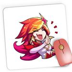 PC, gaming si accesorii - Periferice PC - Mousepad - Mousepad Gaming League of Legends Ahri Youtube Game Play, 21x19 cm - Infinity.ro